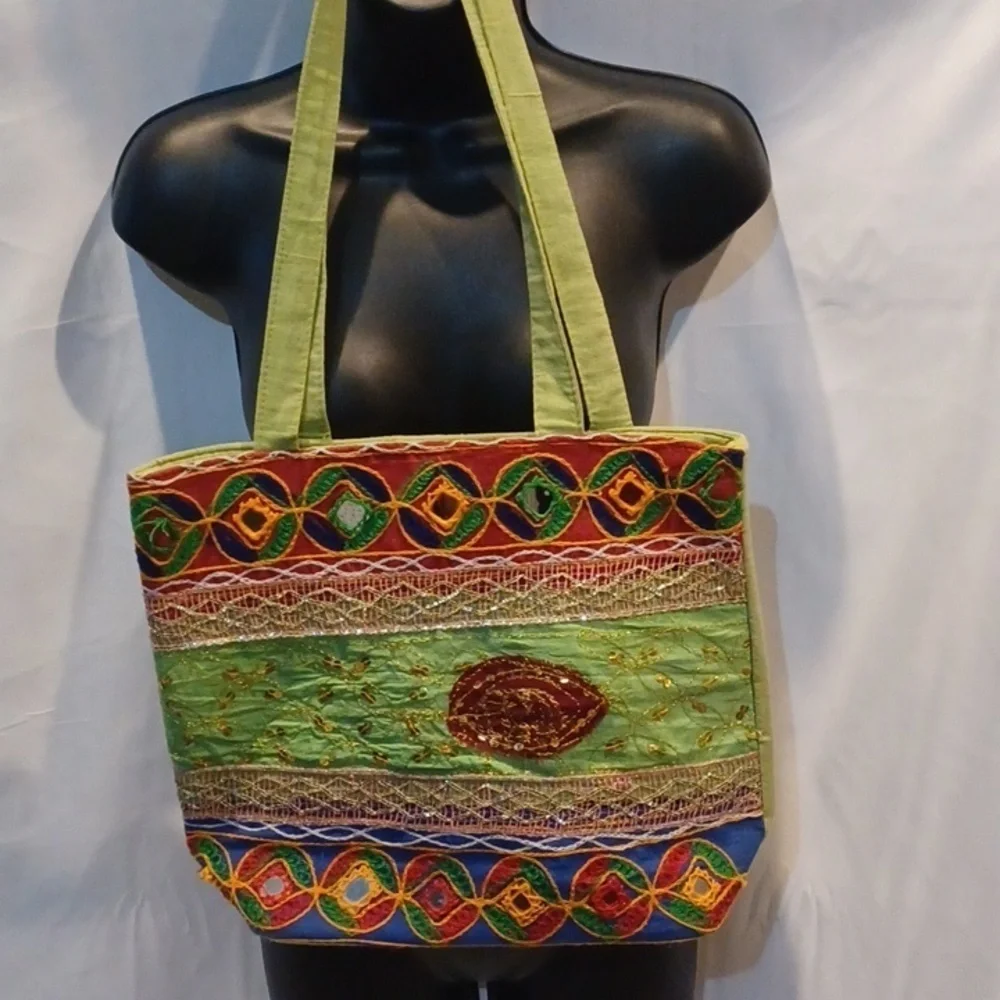 NEW Canvas Bag with Bling, 14